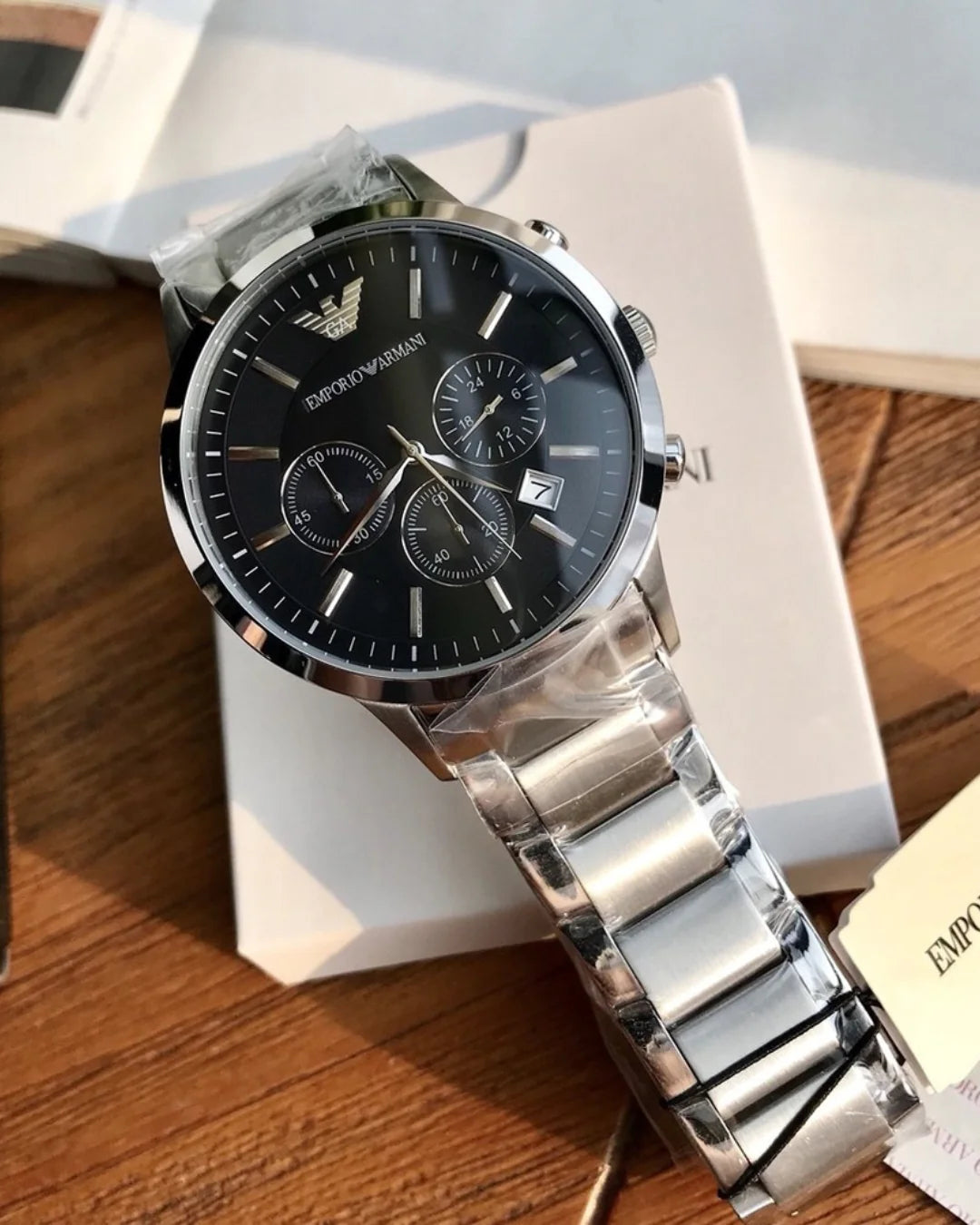 Armani watch chain sale